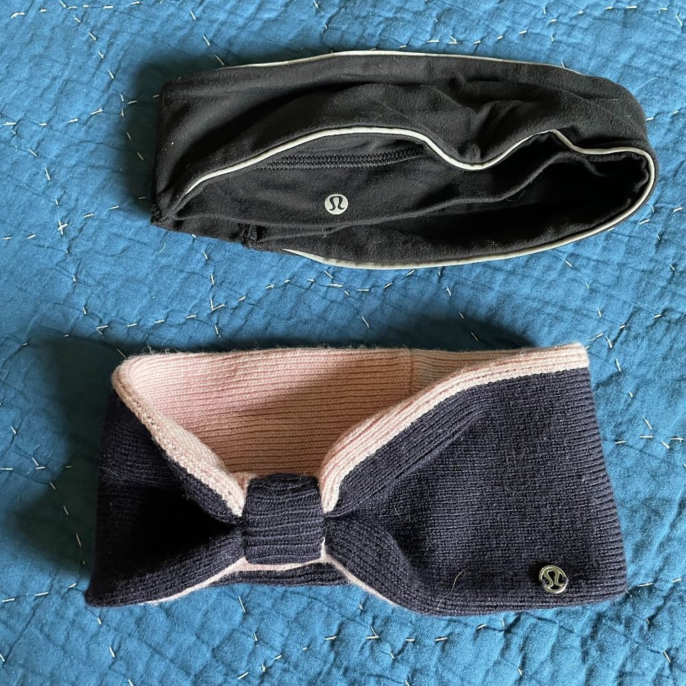 2 lululemon head bands